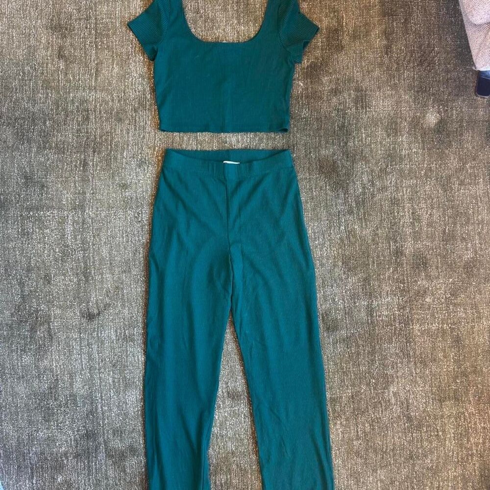 Reformation Women's Green Top